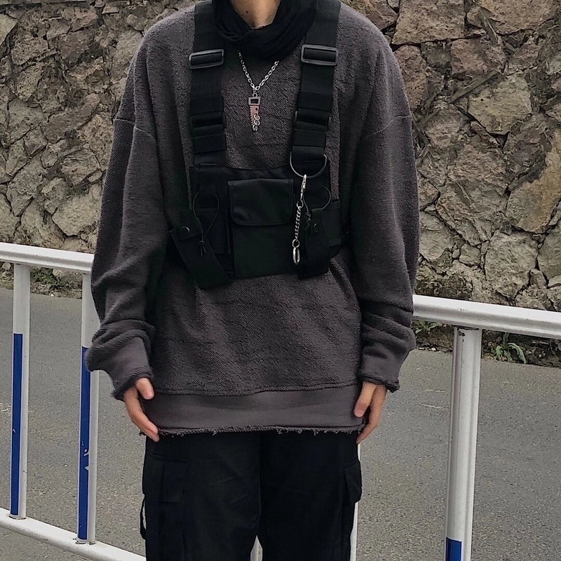 Hip-Hop Retro Solid Color 304 Stainless Steel Irregular 18K Gold Plated Men’s Pendant Necklace