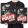 The Police - Panneaux en &eacute;tain m&eacute;tallique(20*30cm/30*40cm) - Musique