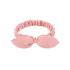 Plain Colors Bowknot Elastic Hair Head Bands