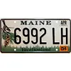 Maine - Car License(12*6Inch)