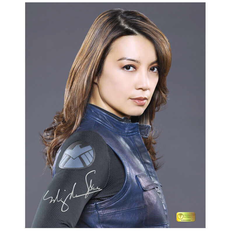 Ming-Na Wen Autographed Agents of S.H.I.E.L.D. Agent May 8×10 Portrait Photo Poster painting