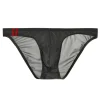 Men's Ice Silk Transparent Ultra Thin Sexy Briefs