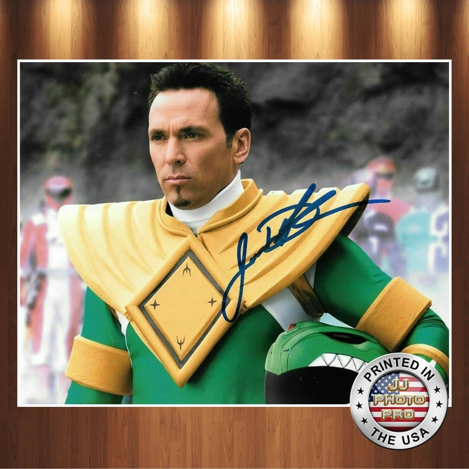 Jason David Frank Autographed Signed 8x10 Photo Poster painting (Power Rangers) REPRINT