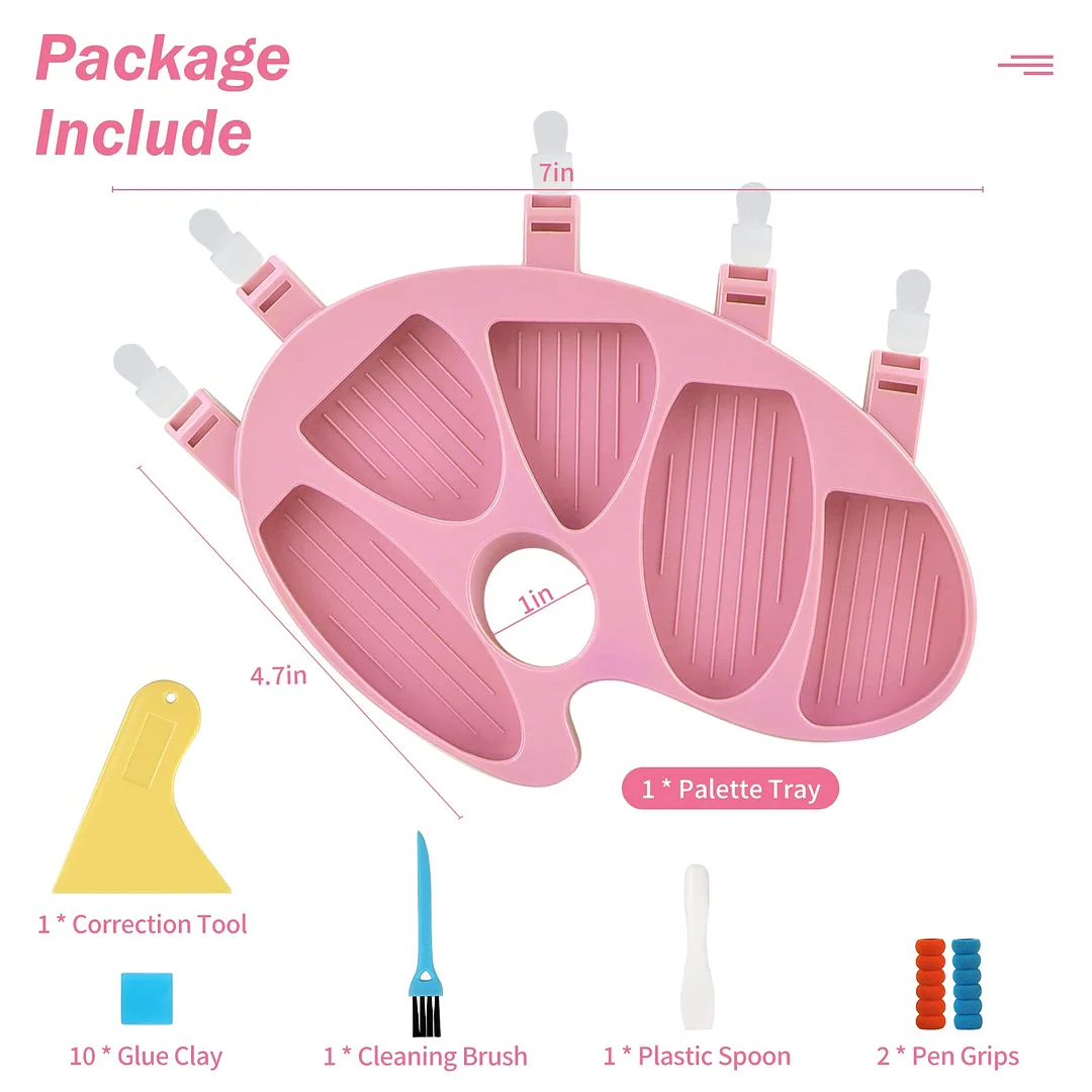 Diamond Painting Tools | 5 Section Palm Trays