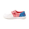 Women's Shoes Wendy Sox Americana Slip On Casual Shoe - Star Spangled