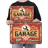Garage de papa - Panneaux en &eacute;tain m&eacute;tallique(20*30cm/30*40cm) - Garage