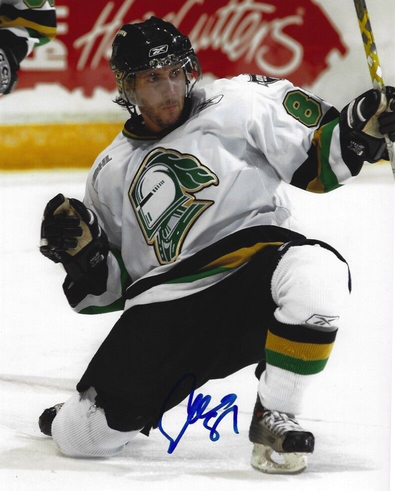 London Knights Sam Gagner Autographed Signed 8x10 NHL Photo Poster painting COA D