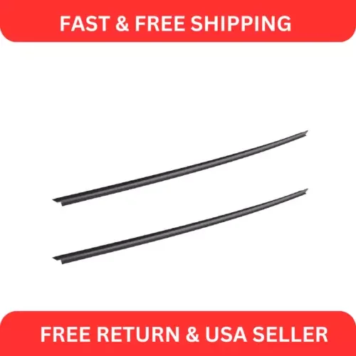 Dronehint Window Sweep Belt Weatherstrip Front Door Inner LH RH Pair for Cadillac Chevy GM Parts