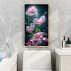 >SALE<Water Drop Flowers 5D DIY Diamond Painting Kits Full Round Drill Wall Art (Y718)