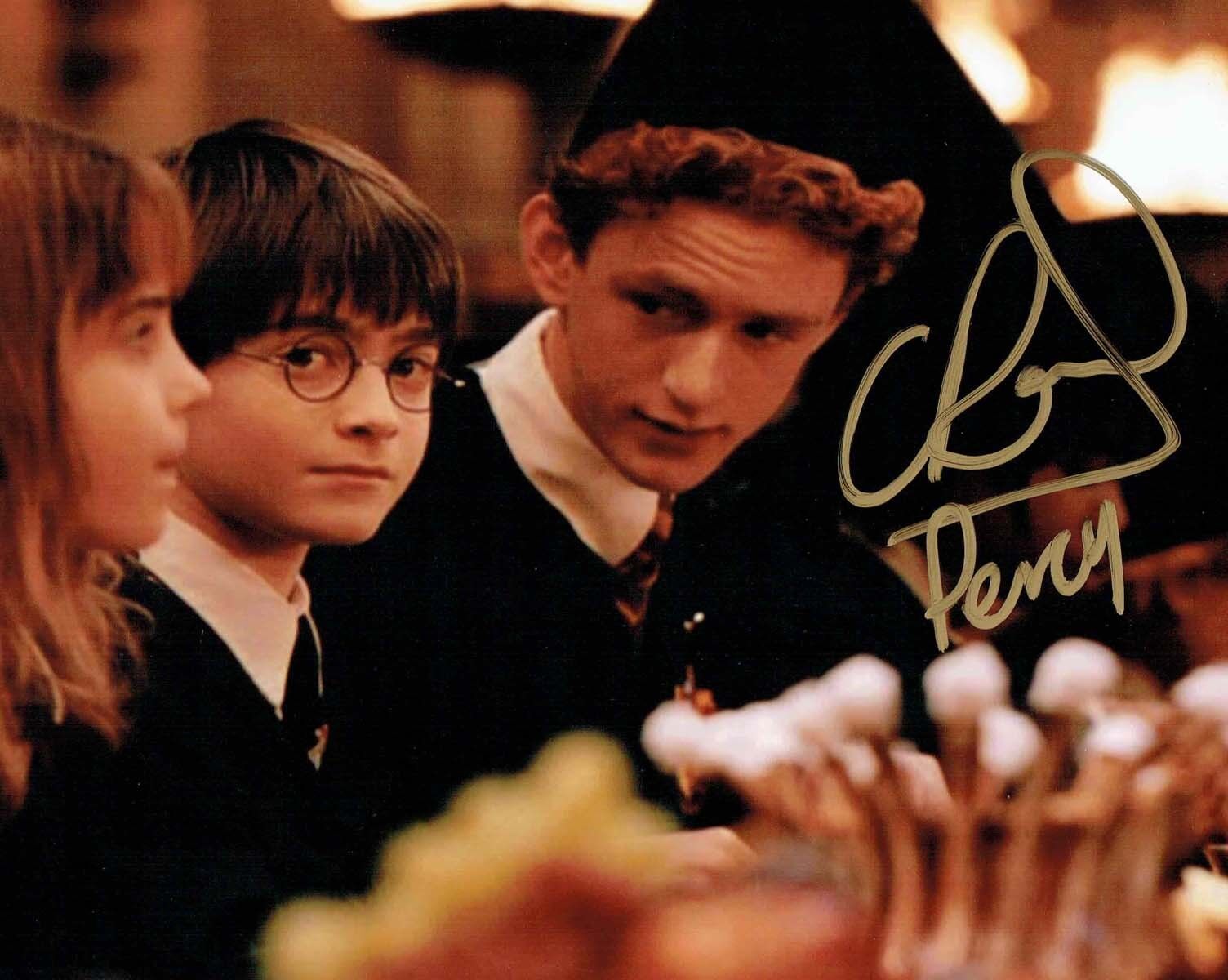 Chris RANKIN SIGNED Autograph Percy WEASLEY Harry POTTER 10x8 Photo Poster painting AFTAL COA