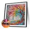 DIY Partial Special Shaped Drill Diamond Painting-Tree