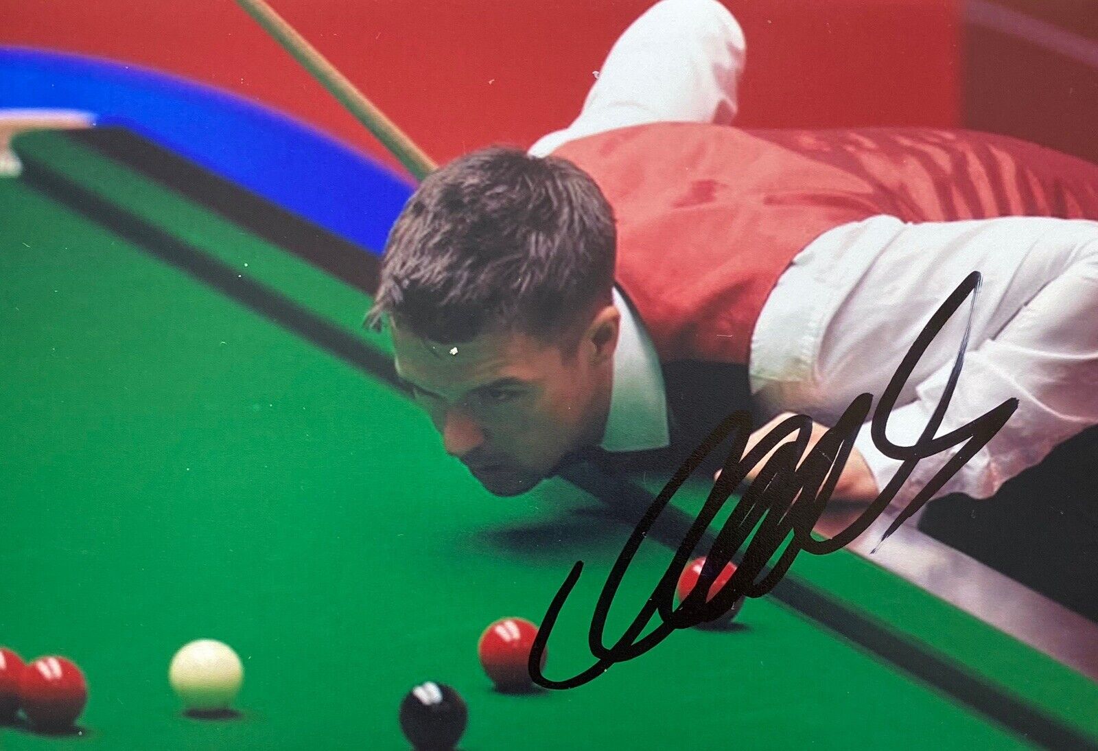 Michael Holt Genuine Hand Signed 6X4 Photo Poster painting - Snooker 2