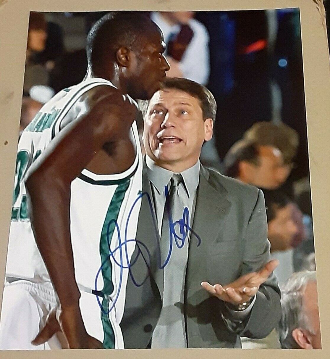 Jason Richardson Michigan St Spartans SIGNED AUTOGRAPHED 8x10 Photo Poster painting COA Tom Izzo