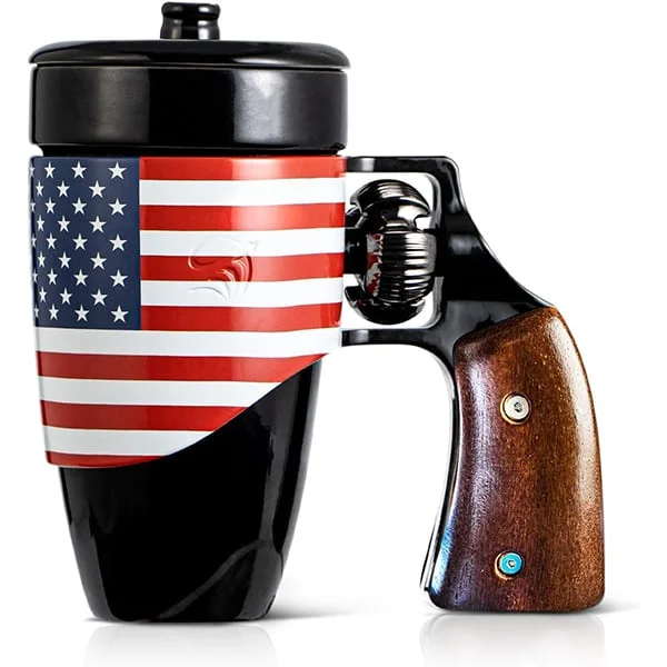 Gun Coffee Mugs for Men (16OZ)