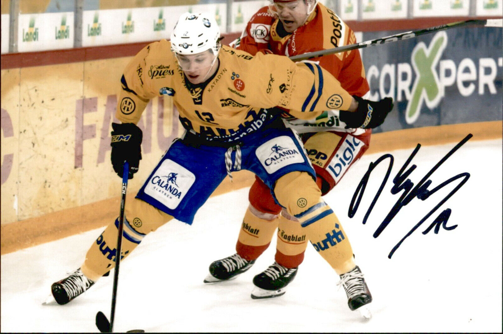 Nando Eggenberger SIGNED autographed 4x6 Photo Poster painting TEAM SWITZERLAND #2