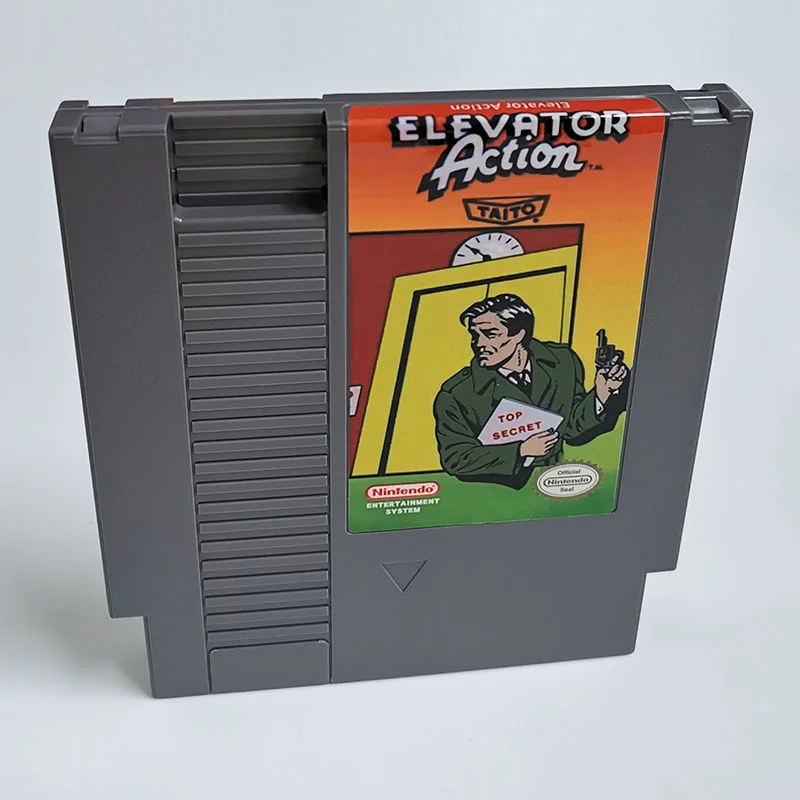 Elevator Action For Nintendo NES - 8 Bit Game Cartridge