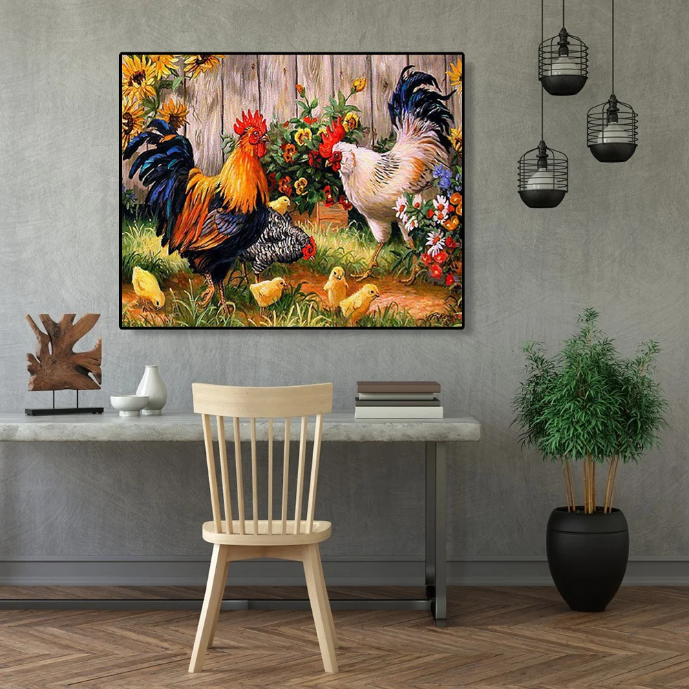 Chicken - Paint By Number(40*50cm)