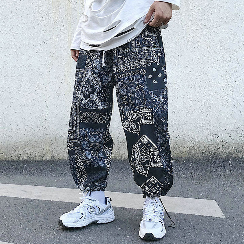 2021 Funny Men Harem Pants Loose Hip Hop Jogger Sweatpants Male ...