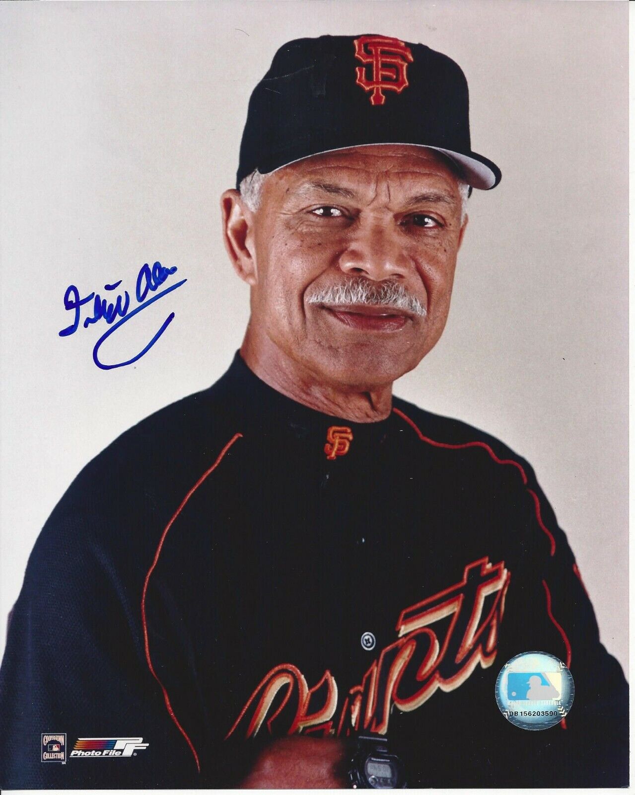 Felipe Alou autographed 8x10 San Francisco Giants#S895