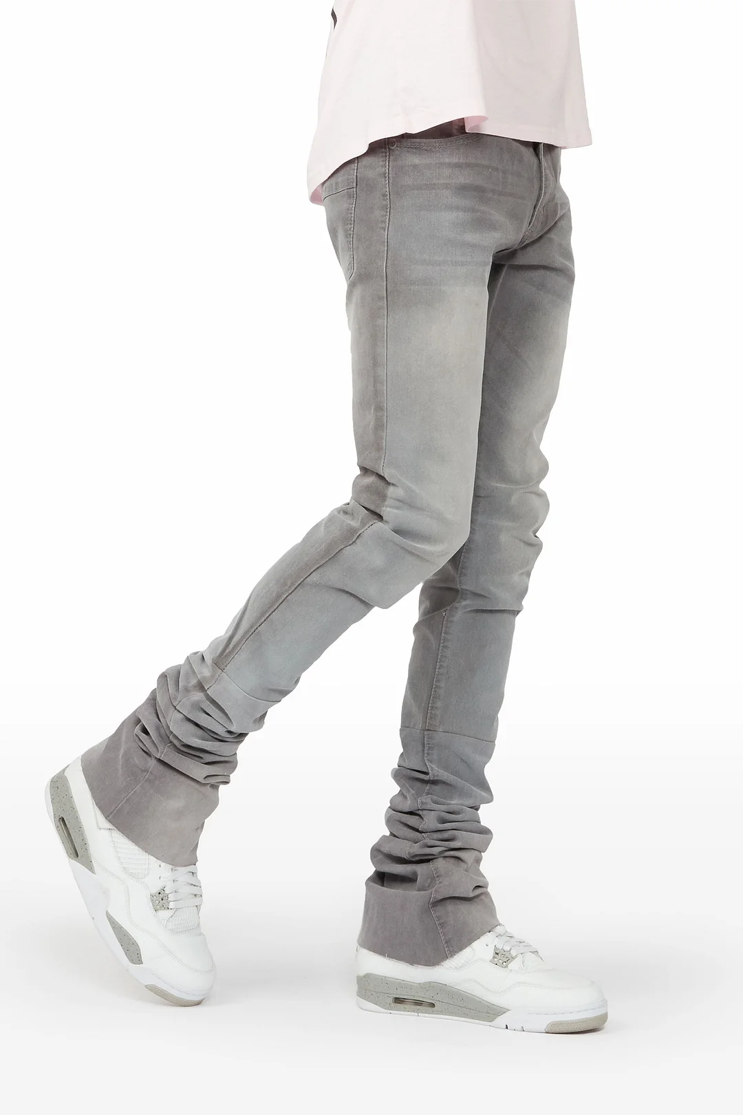 Arlen Grey Super Stacked Jean
