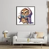 Owl - 18CT Stamped Cross Stitch 20*20cm/7.87*7.87in tapestrymarket