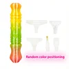 Colored Diamond Gradient Diamond Paint Drills Pen Set with 5 Nibs,  DIY Diamond Art Accessories