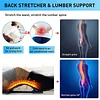 Multi-Level Adjustable Back Massager Stretcher Waist Neck Fitness Lumbar Cervical Spine Support Pain Relief 