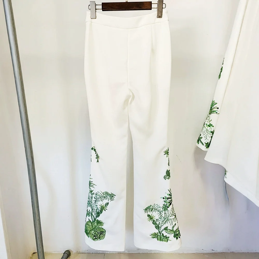 Nigikala Nigikala New Star Fashion Heavy Industry Nail Sticker Diamond Slit Trousers