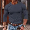 Men's Slim Fit Long Sleeve T-Shirt by Inlyline