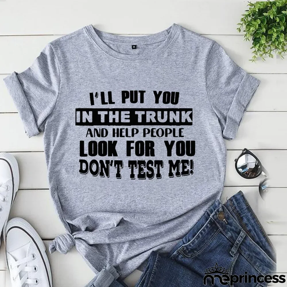 Grey Fashion Casual Letter Print Basic O Neck T-Shirts