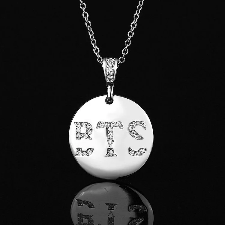 BTS necklace, BTS V necklace, BTS V fashion