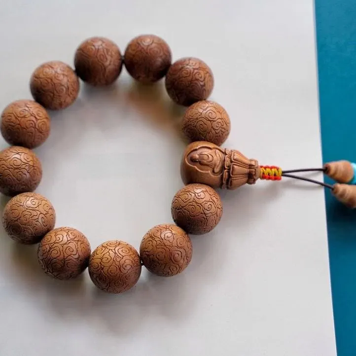 Laoshan Sandalwood Gourd Beads Bracelet