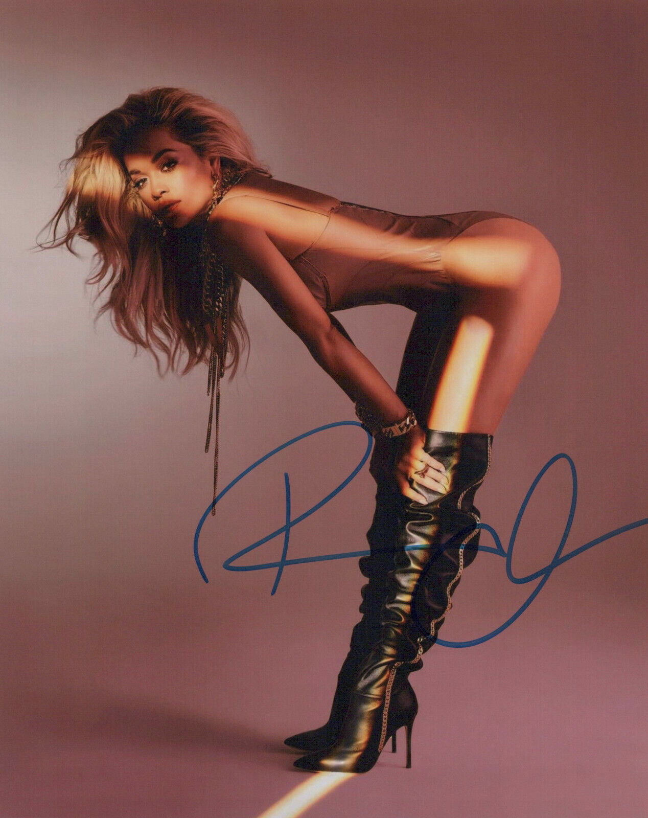 Rita Ora signed 8x10 Photo Poster painting In-person