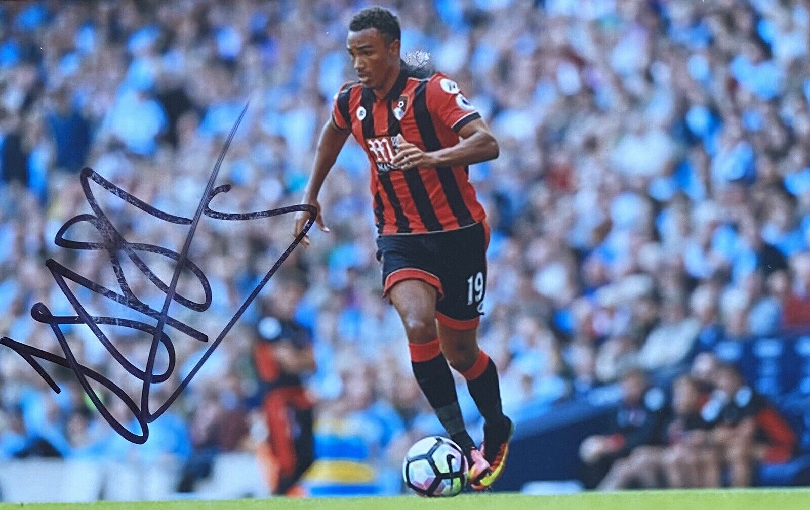 Junior Stanislas Genuine Hand Signed Bournemouth AFC 6X4 Photo Poster painting