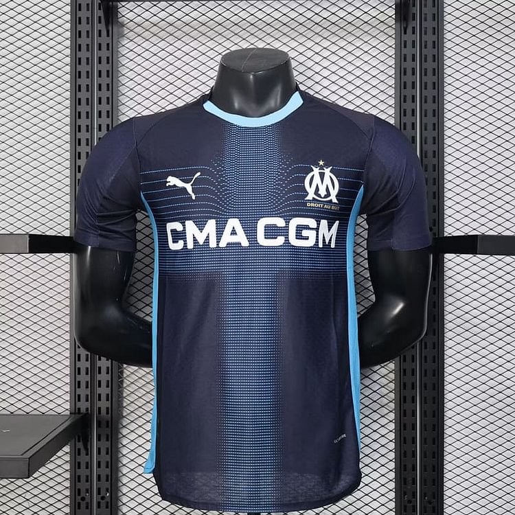 Arte Vetor Camisa Olympique de Marseille Reserva 2025.2026