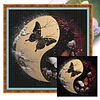 (Multi-Style) Tai Chi-11CT Stamped Cross Stitch 40*40cm/15.75*15.75in