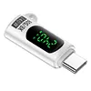 Digital Display Type-C Adapter 8K 60HZ Power Meter Tester PD 240W 80 Gbps