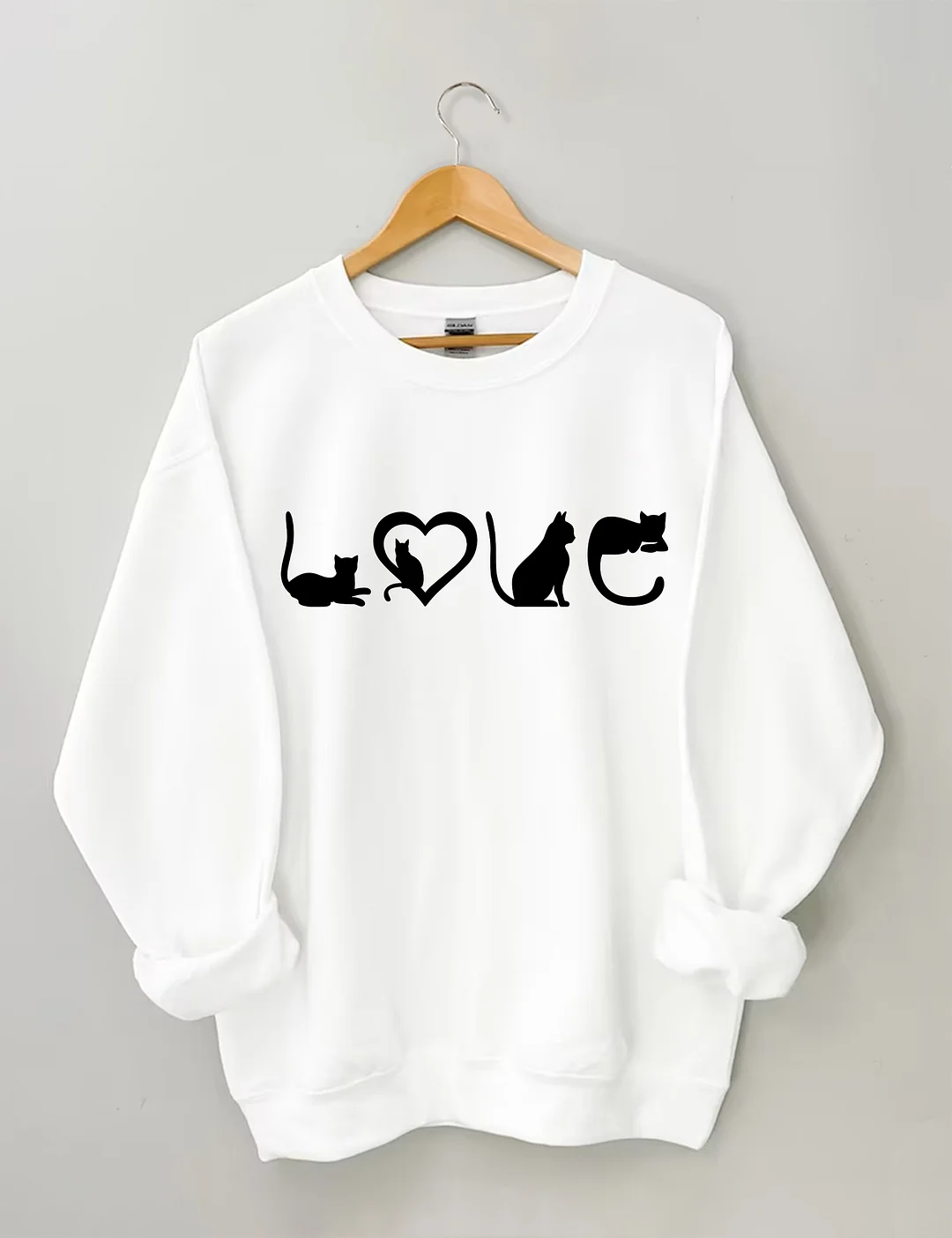 Cat Love Sweatshirt 