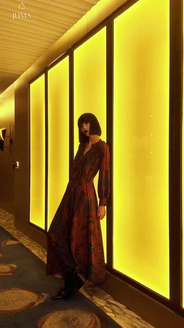 NIGEL NOLAN Relaxed Fit Maxi Dress - 15 Recycled Water Bottles - Blue 