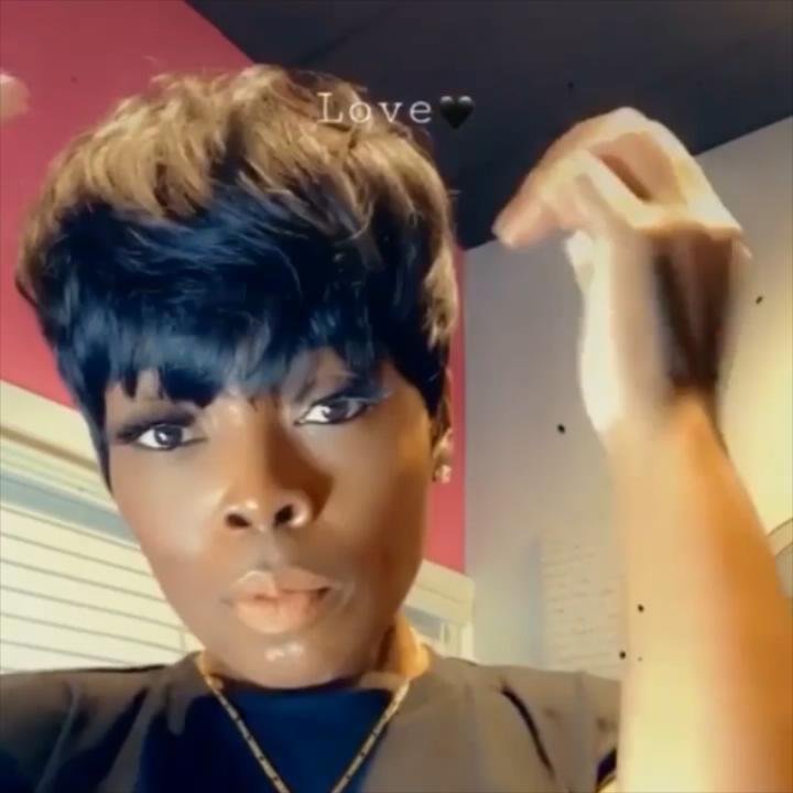 🔥Hot| Super Natural Headline 4*4 Lace Closure Short Glueless Pixie Cut Wigs US Mall Lifes