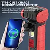 Rotating Work Light Rechargeable Flashlight Camping Torch for Work and Outdoor