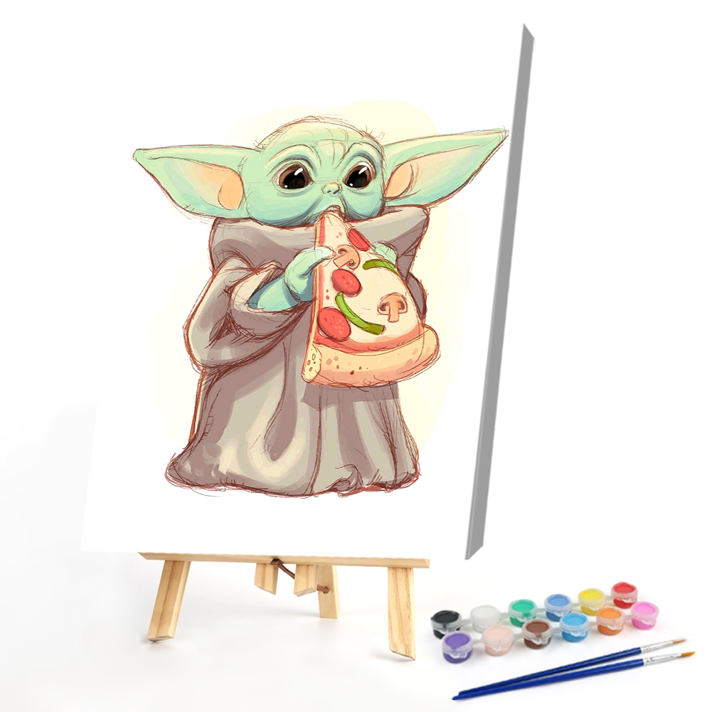 

40*50CM - Paint By Numbers - Cartoon Animal, 501 Original