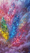Luxury AB Velvet Diamond Painting Kit - Feather