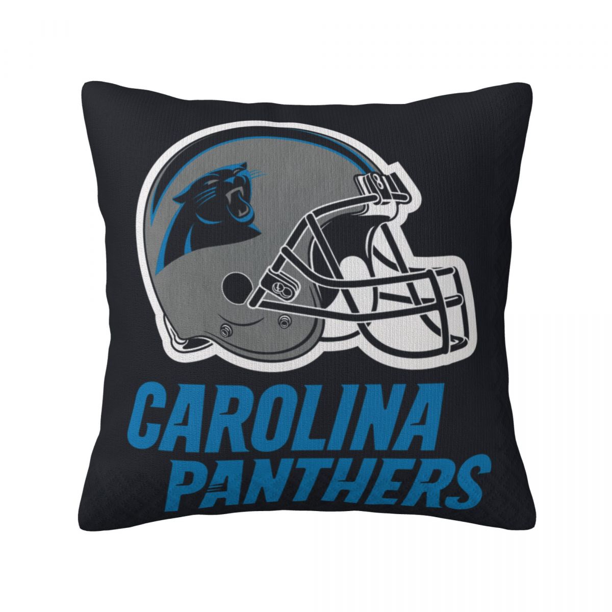 Carolina Panthers Helmet Throw Pillow Covers 18x18