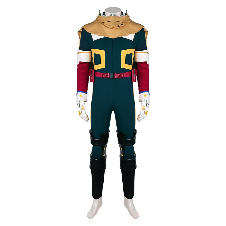 Midoriya Izuku Jumpsuit Battle Suit Set Outfits Cosplay Costume Halloween Carnival Suit