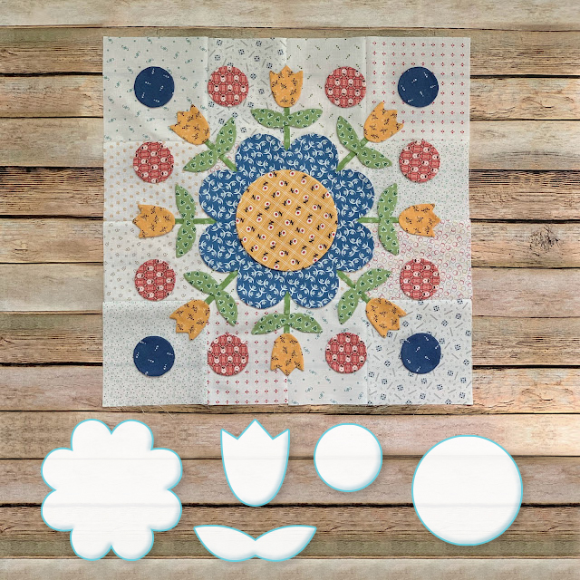 Prairie Meadow Sew Template Set (With Instructions) Prairie Meadow Sew Template Set (With Instructions)