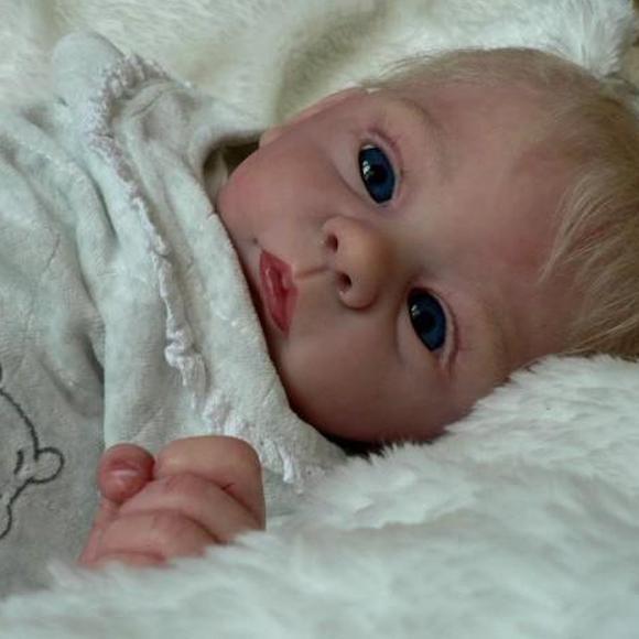 18'' Reborn Baby Samantha Doll Girl, Cloth Body