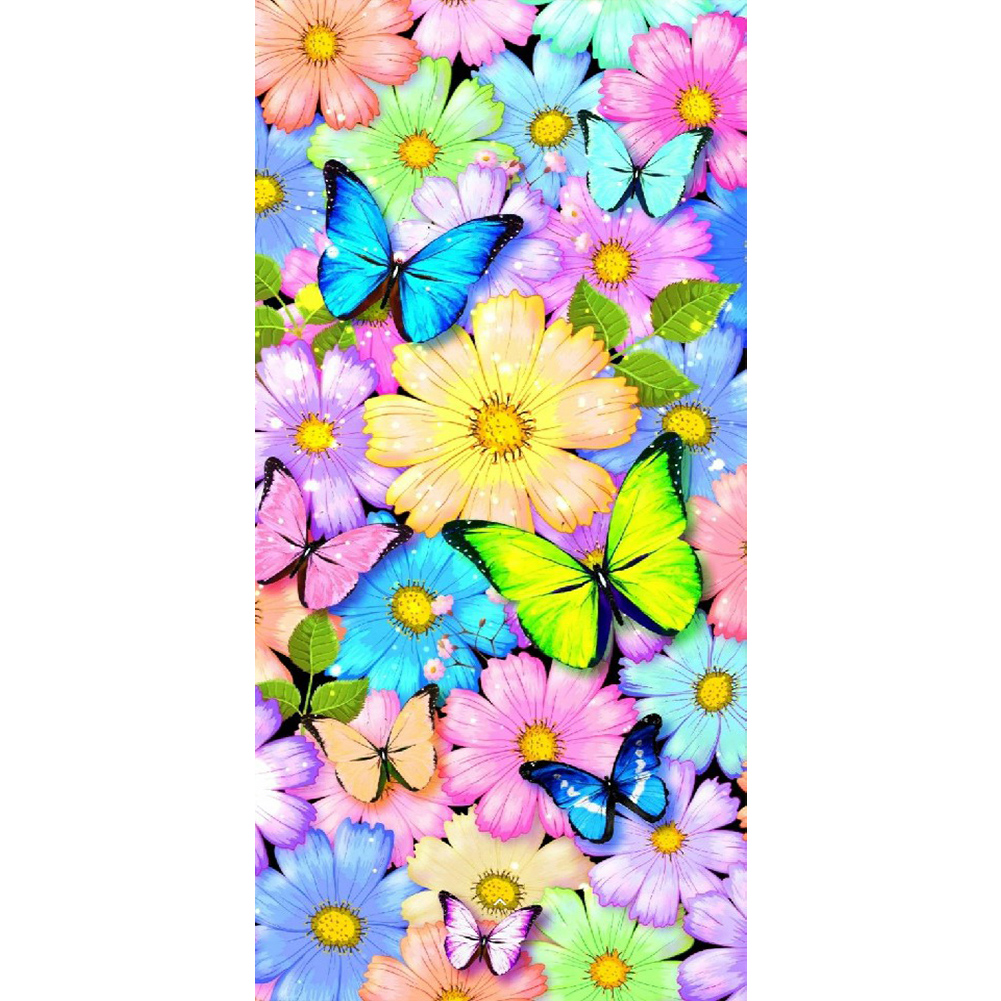 Butterfly Dragonfly - Full Round - Diamond Painting (40*70cm)