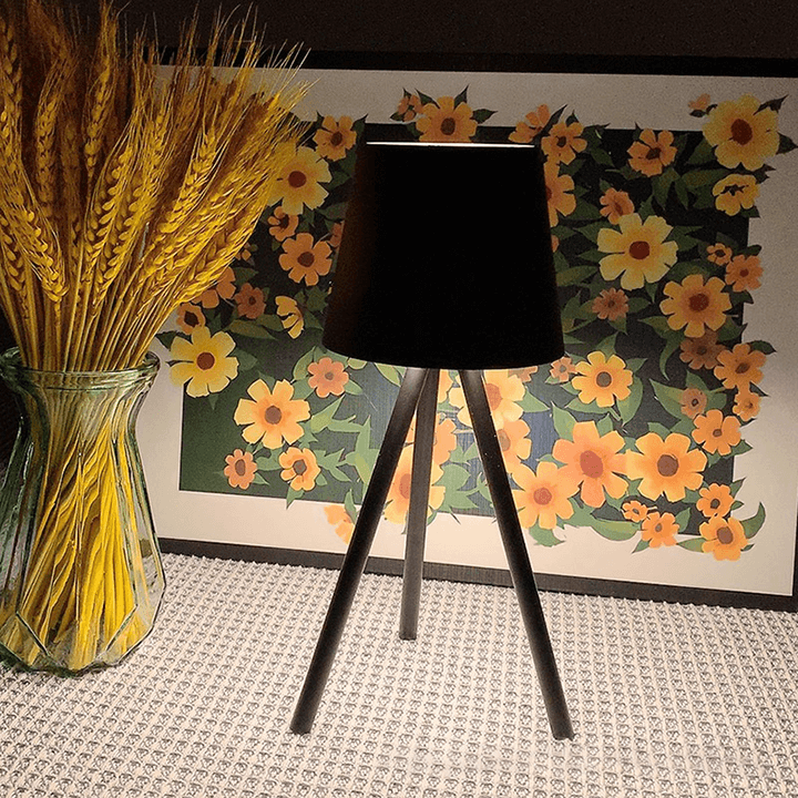Rechargeable Tripod Table Lamp