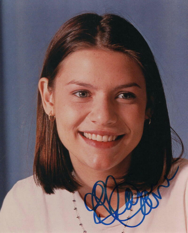 CLAIRE DANES SIGNED AUTOGRAPH 8X10 Photo Poster painting - VERY YOUNG MY SO-CALLED LIFE HOMELAND